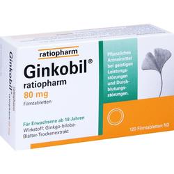 GINKOBIL RATIO 80MG FTA